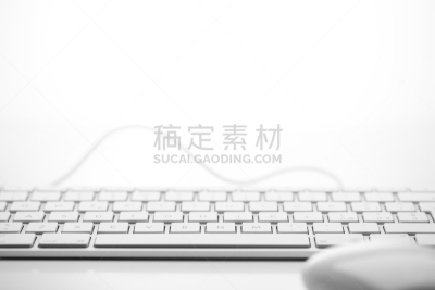 计算机键盘,鼠标,无人,计算机设备,计算机,部分,背景分离,一个物体,沟通