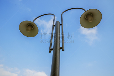 天空,蓝色,路灯,电缆,纪念碑,水平画幅,导游,能源,消息,巨大的