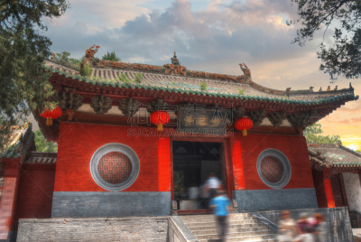 少林,修道院,佛教,中国华中地区,韶山,中国功夫,十月,传统,水平画幅,旅行者