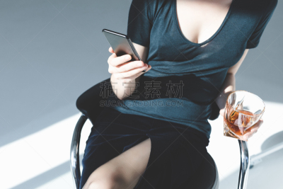 威士忌,女人,玻璃杯,科涅克,留白,古老的,含酒精饮料,饮料,仅成年人