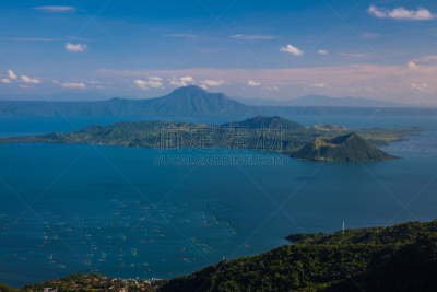 塔尔湖,火山,菲律宾,八打雁省,马尼拉,吕宋岛,水平画幅,无人,2015年,户外