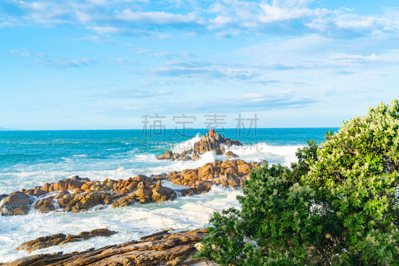 波浪,岩石,暴风雨,海港,曙暮光,海浪,湖,丰盛湾,户外,天空