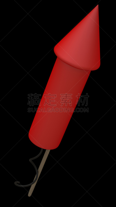 红色,焰火,火箭,分离着色,黑色背景,垂直画幅,形状,绘画插图,符号