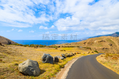 葡萄牙,风景,海洋,圣洛伦索堡,马德拉群岛,海岸路,海岸线,半岛,水,天空