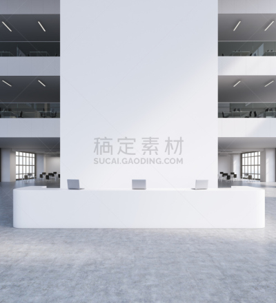 大厅,前台,垂直画幅,办公室,银行,无人,会议,走廊,家具,现代
