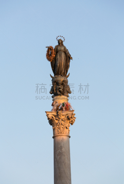 罗马,意大利,柱子,垂直画幅,纪念碑,天空,台阶,艺术,喷泉,古老的