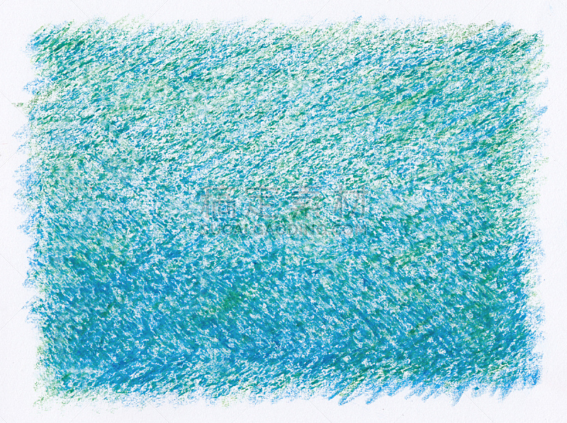 蜡笔 背景 青绿色 彩色蜡笔 蜡笔画 留白 艺术 水平画幅 无人图片素材下载 稿定素材