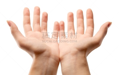绿色,慈善救济,水平画幅,背景分离,手,俄罗斯,做手势,空的,捧着
