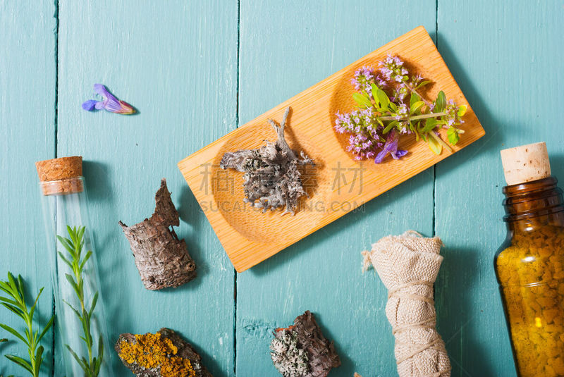 草本,蓝色,替代医药,植物群,顺势医学,健康保健,香旱芹菜,地衣,药,滴瓶