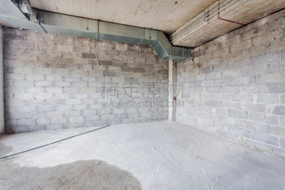 不完全的,建筑业,室内,空白的,留白,住宅房间,新的,水平画幅,墙,建筑