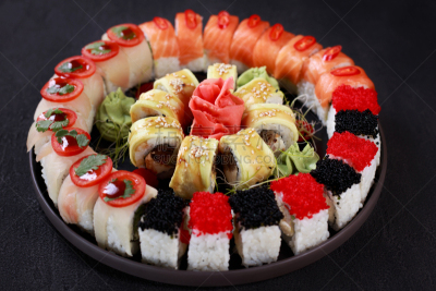 寿司卷,餐馆,日本,菜单,传统,寿司,清新,华贵,多样,日本食品