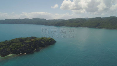 海景,菲律宾,岛,水,水平画幅,沙子,无人,户外,海滩,热带气候