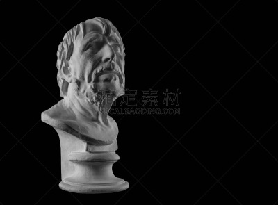 胸像,白色,雕塑,灰膏,老年男人,注视镜头,纪念碑,宙斯,档案,石材