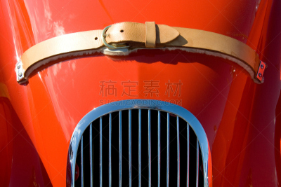 老爷车,大特写,游览车,水平画幅,形状,无人,汽车,米色,摄影,运输