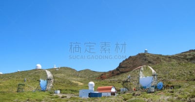 天文台,天文学,信笺针,罗克的男孩天文台,帕尔马,自然,圆形,水平画幅,山,拉罗克