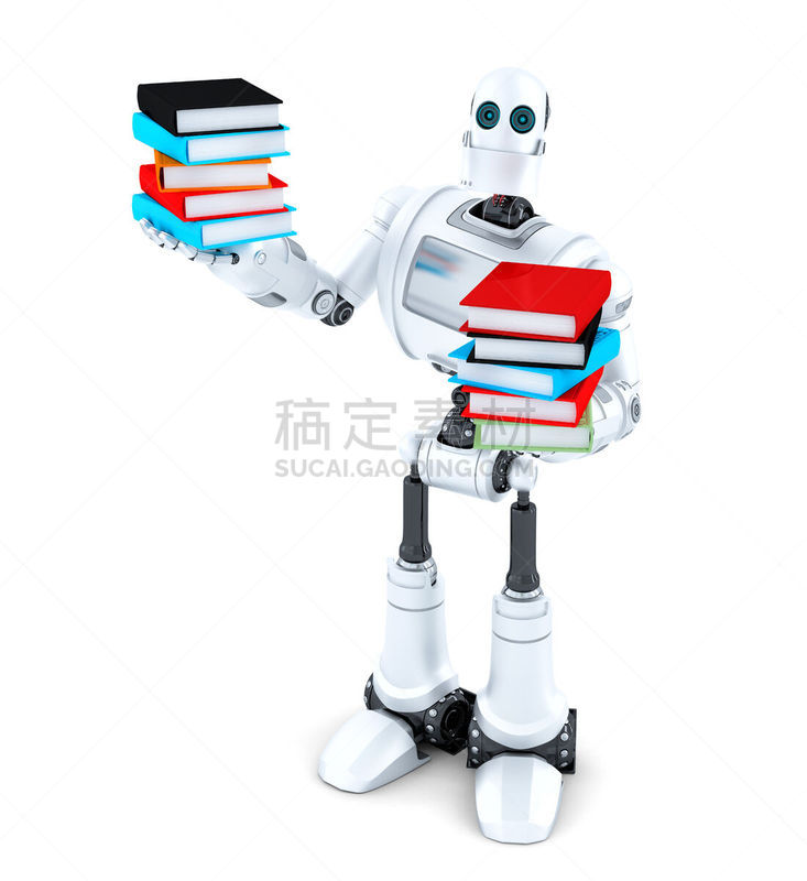 书,背景分离,自动的,分离着色,精装书,垂直画幅,未来,书店,无人,绘画插图