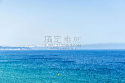 加泰隆尼亚,岛,西班牙,陡峭海岸,巴利阿里玛代,赫罗纳省,水,天空,水平画幅,旅行者