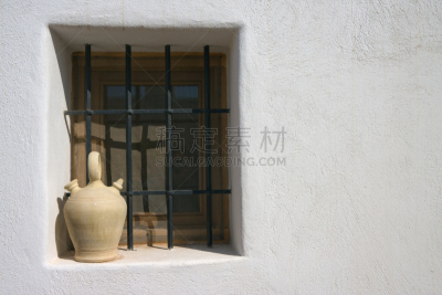 水平画幅,窗户,广口瓶,墨西哥名人录,墙,无人,木材,乡村风格,金属,容器