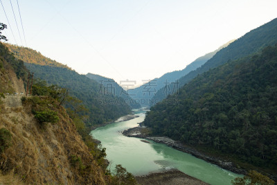 恒河,瑞诗凯诗,印度,非凡的,风景,乌塔兰恰尔邦,青山山脉,灵性,运动,云