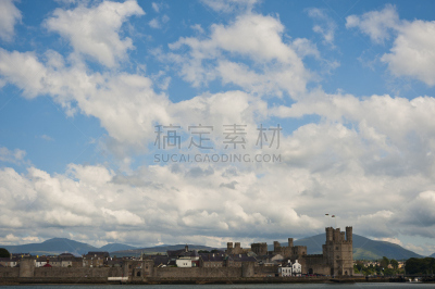 水,史诺顿山,水平画幅,无人,威尔士,夏天,户外,云景,彩色图片