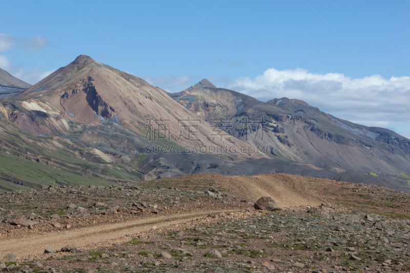 冰岛国,山,地形,色彩鲜艳,阿尔卑斯湖荒野地,fjallabak nature reserve,火山学,中部高地,冰岛中部,水平画幅