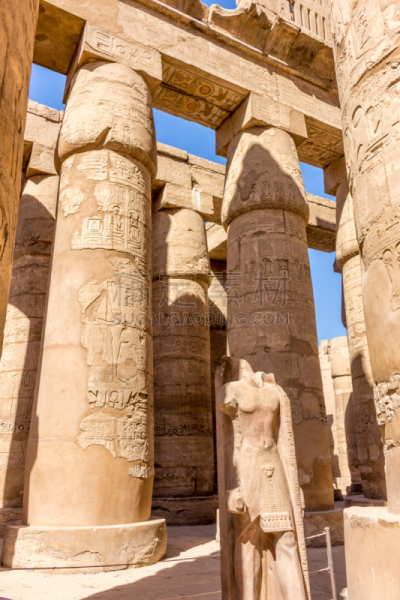 Karnak Säulenhalle