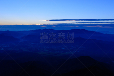 巴岳山,日本,长野县,摄像机拍摄角度,美,水平画幅,秋天,无人,夏天,户外