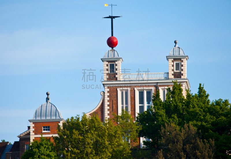 格林威治,天文台,伦敦,弗拉姆斯提德之宅,格林威治公园,旅游目的地,水平画幅,建筑,无人,欧洲