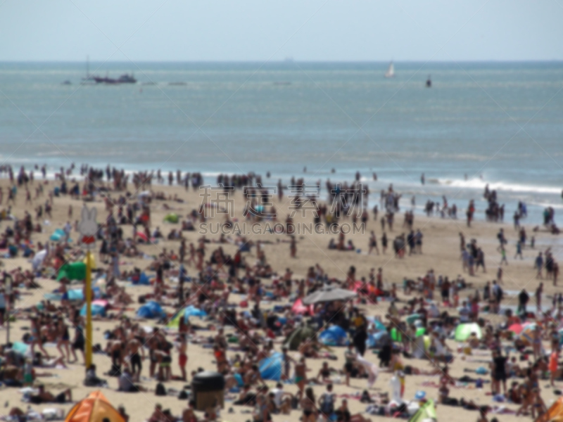 白昼,人,海滩,风景,大西洋,2018,海滩度假,夏天,户外,天空