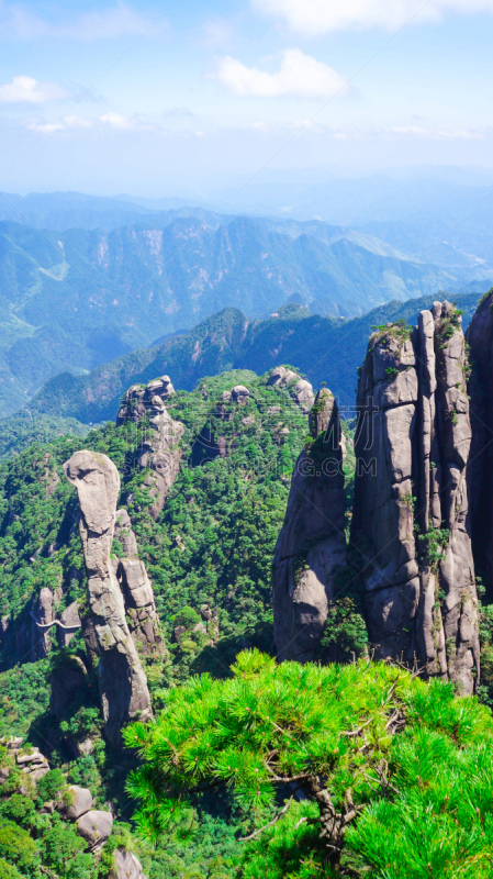 山,风景,垂直画幅,天山山脉,沟壑,雪,蓝色,非洲,早晨,夏天