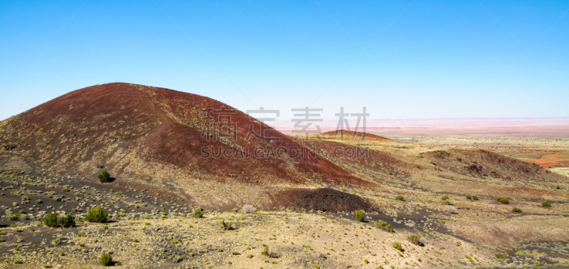 落火山渣锥,卡恩他地区,安那萨依遗址,安那萨依,旗杆市,印第安人村庄,水平画幅,无人,火山地形,户外