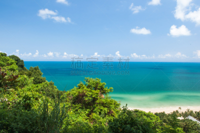 昌岛,岛,海洋,风景,天空,度假胜地,草原,水平画幅,沙子,无人