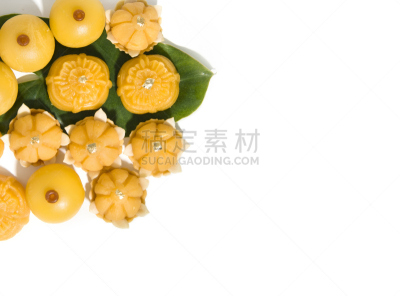 甜食,黄色,沙漠,泰国食品,饮食,水平画幅,鸡蛋,传统,泰国,甜点心