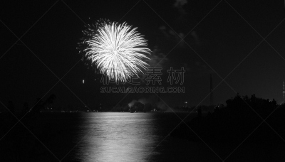 放焰火,活湃湖滩,维多利亚,海湾,白昼,水,天空,水平画幅,沙子,夜晚