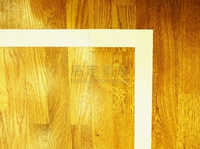 古老的,运动,角落,健身房,式样,硬木地板,色彩鲜艳,白色,聚氨酯,手球