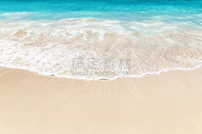 沙子,海洋,海滩,波浪,普他卡那,多米尼加共和国,水,度假胜地,水平画幅,无人