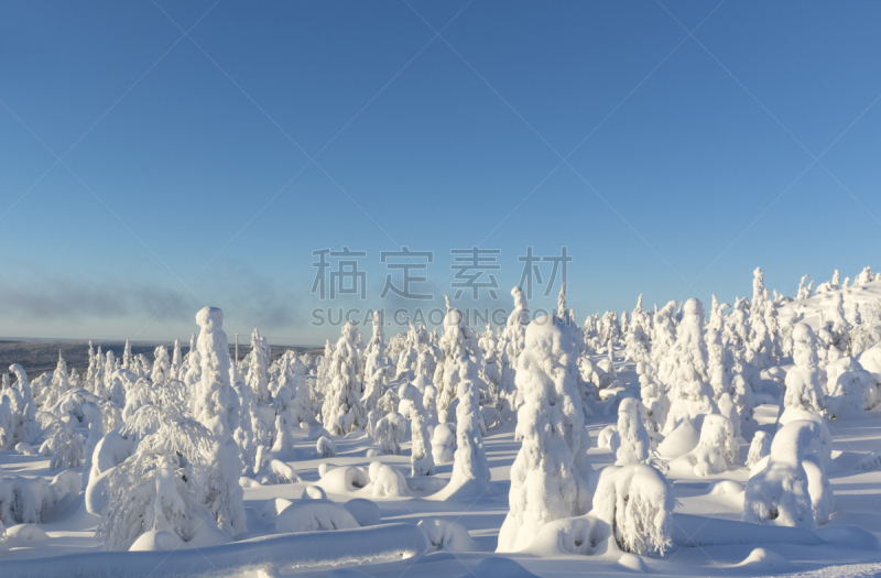 拉普兰,冬天,地形,芬兰,粉末状雪,滑雪度假,滑雪场,天空,休闲活动,雪