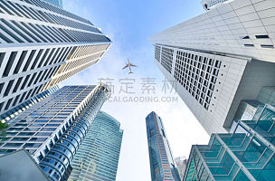 新加坡,cbd,航空器拍摄视角,横截面,配送中心,天空,未来,高视角,顶部,都市风景