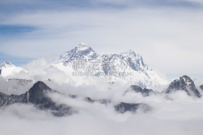 尼泊尔,洛子峰,风景,珠穆朗玛峰,山,徒步旅行,洛杉矶县,山口,大本营,超轻型飞机