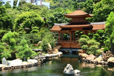 女修道院,唐朝,九龙,瓦,灵性,水平画幅,建筑,木制,无人,屋顶