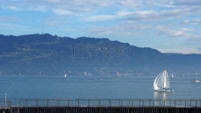 林道,水平画幅,无人,蓝色,户外,湖,瑞士,前景聚焦,巴伐利亚,海洋
