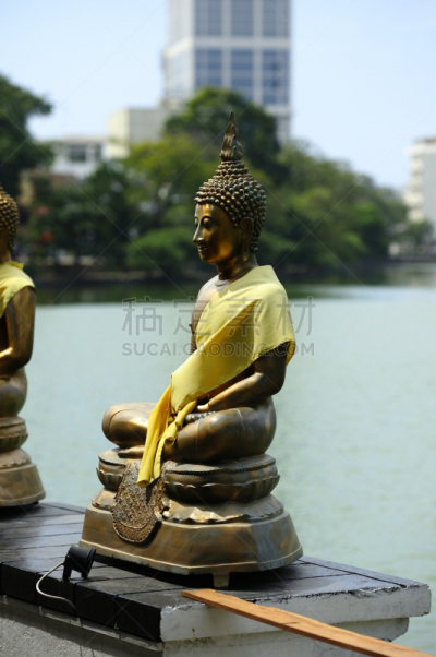 佛,柏林墙,工地安全网,科伦坡,起重机,斯里兰卡,垂直画幅,云,无人,户外
