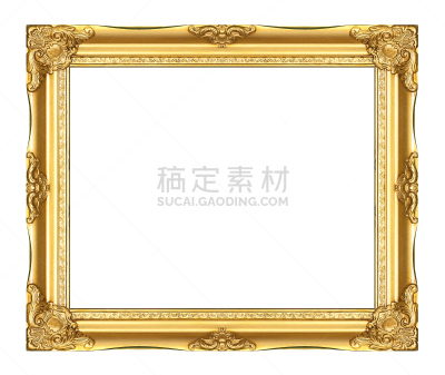 边框,金叶,画廊,华丽的,一个物体,背景分离,美术工艺,复古风格,巴洛克风格,古董