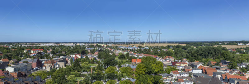 沃尔格斯特,地形,全景,城市天际线,瑟多姆岛,风景,天空,水平画幅,无人,蓝色