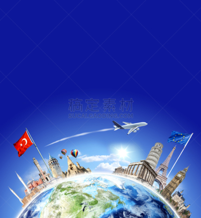 商务旅行,土耳其,欧洲,都市风光,垂直画幅,留白,比萨,绘画插图,符号,清真寺