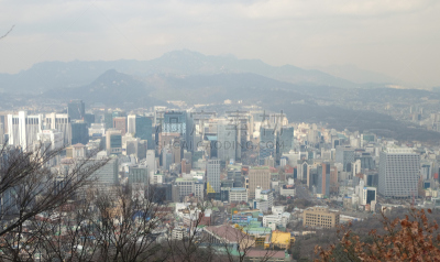 都市风景,首尔,高大的,天空,夜晚,忙碌,城市扩张,旅行者,光,现代