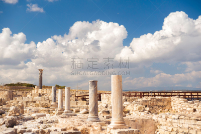 利马索尔,寇瑞恩,考古学,居住区,古代广场,塞浦路斯,云景,著名景点,废墟,户外
