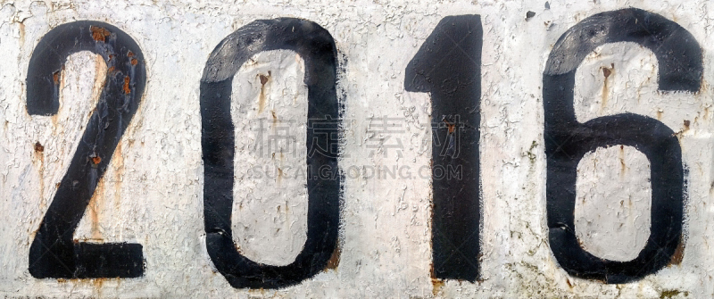 金属,生锈的,数字,盘子,绘画插图,水平画幅,风化的,羊年,符号,古老的