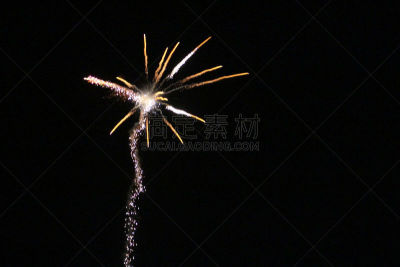 焰火,天空,水平画幅,美国国庆日,无人,australia day,新年,光,明亮