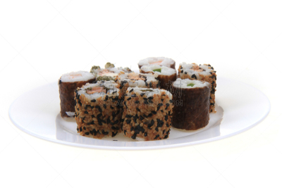 传统,寿司,食品,日本,烟熏食品,清新,寿司卷,inside out寿司卷,背景,鱼类